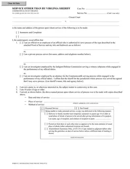 Organizing Virginia Legal Processes with Form CC-1407 form preview